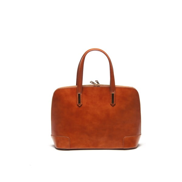 Kožna torbica Luisa Vanini 364 Cognac-image-1