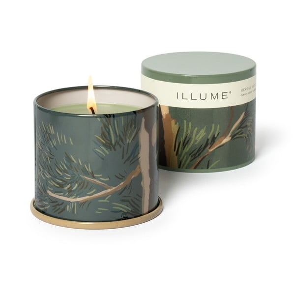 Mirisna svijeća vrijeme gorenja 50 h Hinoki Sage – ILLUME x Bloomingville-image-3