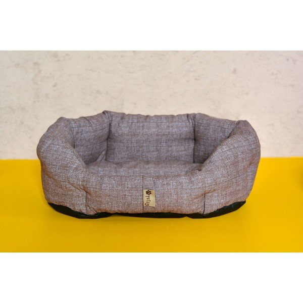 Svjetlo smeđi pamučni krevet 50x40 cm Bobík - Petsy-image-3