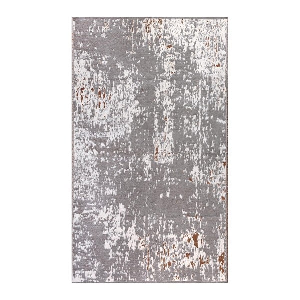 Dvostrani sivo-bež tepih Vitaus Dinah II, 77 x 200 cm