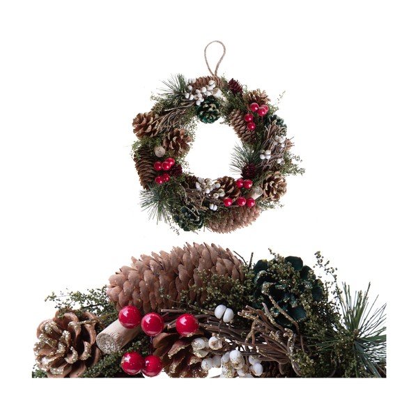 Božićni vijenac ø 25 cm Berry & Pine – Brandani