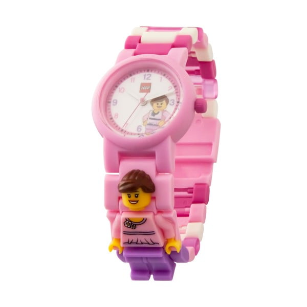 Dječji ružičasti sat s figuricom LEGO® Classic