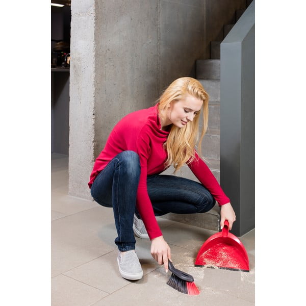 Crvena metlica s lopaticom Vileda-image-1