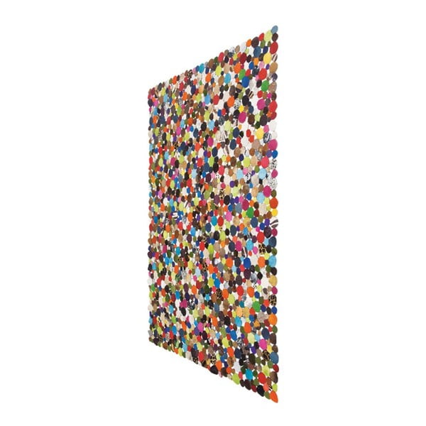 Tepih u boji od kravlje kože i pamuka Kare Design Cosmo, 170 x 240 cm