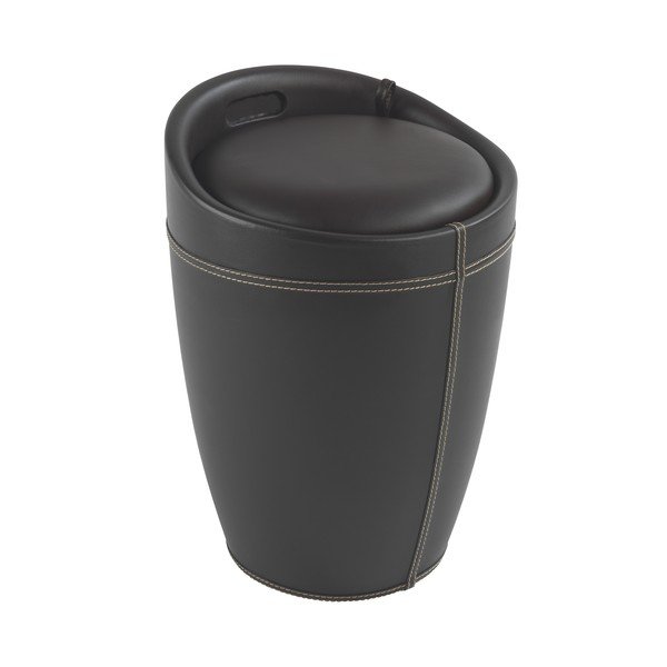 Smeđa korpa za veš i stolica 2u1, Wenkoo Candy Look, 20 l-image-1