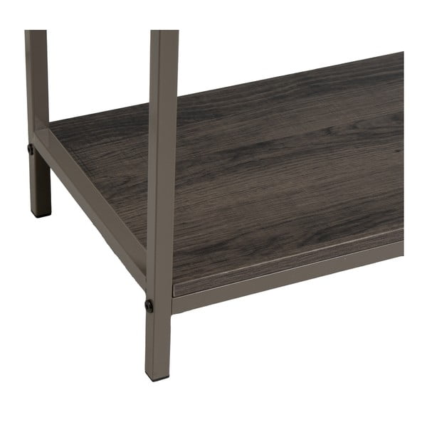 Smeđi pomoćni stol 30x80 cm – Casa Selección-image-2