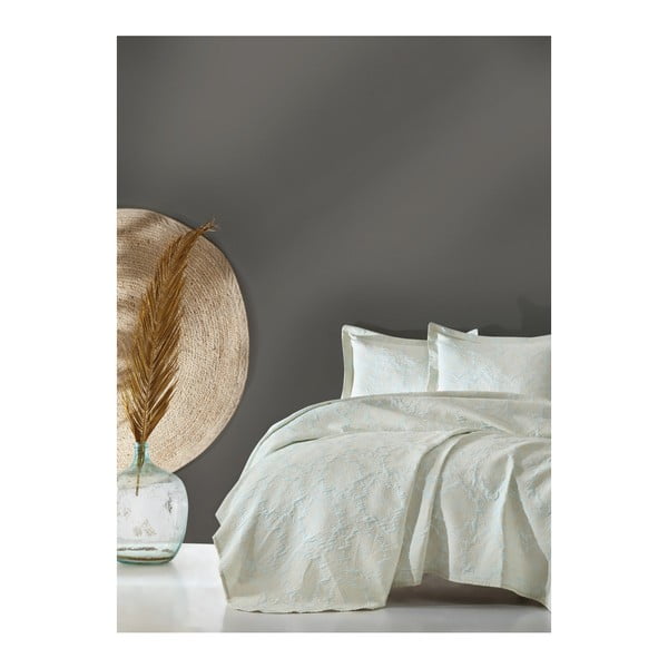 Set laganog prekrivača za bračni krevet s jastucima Fantasia, 240 x 250 cm