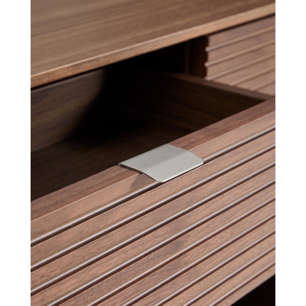 Komoda u dekoru oraha u tamnoj prirodnoj boji 120x81x35 cm Norlen – Kave Home-image-3