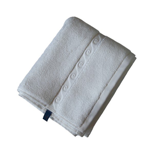 Wave ručnik 50x30, bijeli-image-1