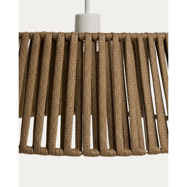 Bež metalno sjenilo ø 46 cm Aldet – Kave Home-image-3