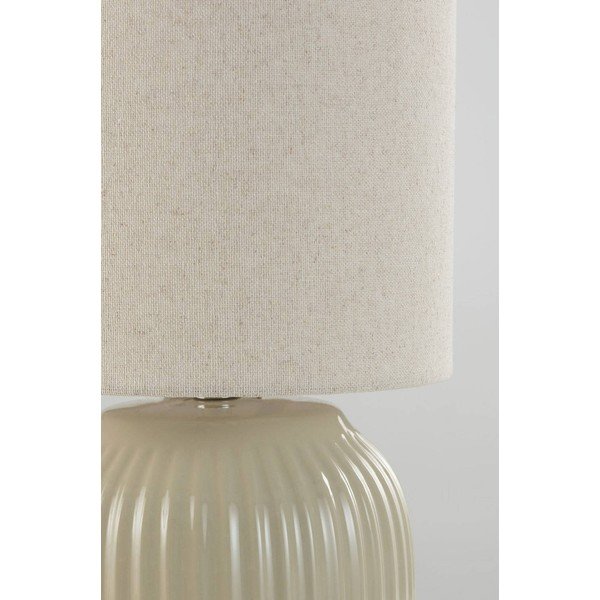 Bež stolna lampa keramička (visina 41,5 cm) Karlsson – Jotex-image-4