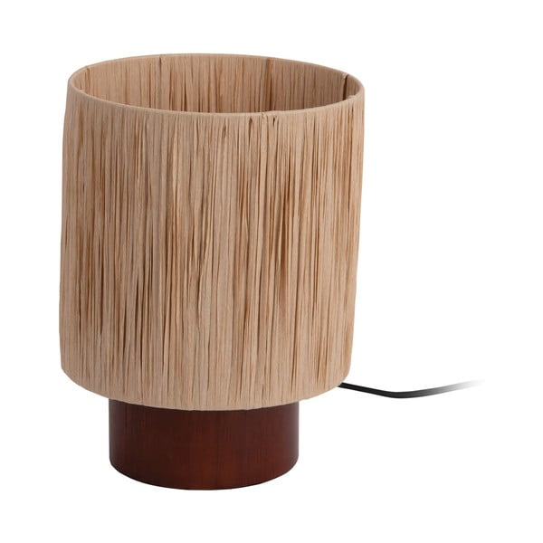Stolna lampa u prirodnoj boji sa sjenilom od papirne špage (visina 28,5 cm)  Sheer  – Leitmotiv