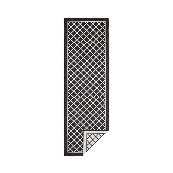 Crno-bež tepih za eksterijer NORTHRUGS Sydney, 80 x 250 cm-image-2