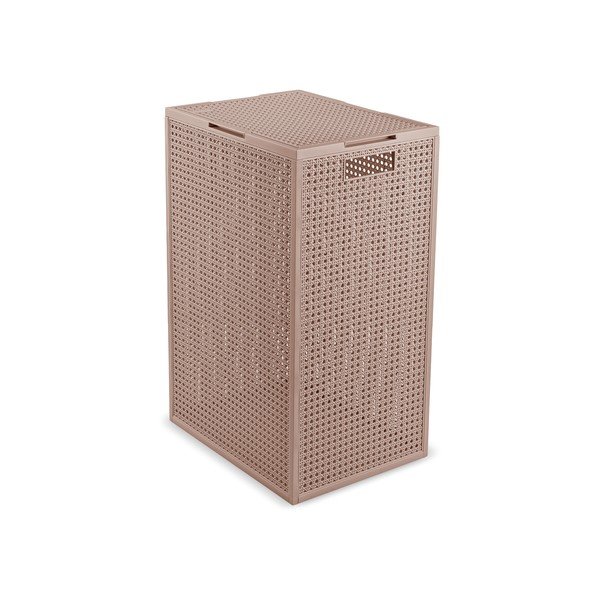 Prljavo roza košara za rublje od reciklirane plastike 60 l Kaya – Curver