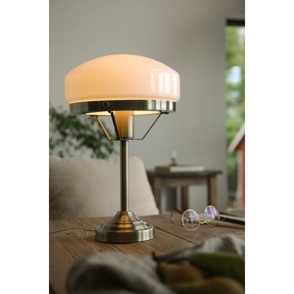 Krem/mjedena stolna lampa (visina 39 cm) Aurelia – Markslöjd-image-1
