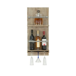Zidni držač za boce i staklenke Mauro Ferretti Bar, 76 x 34 cm
