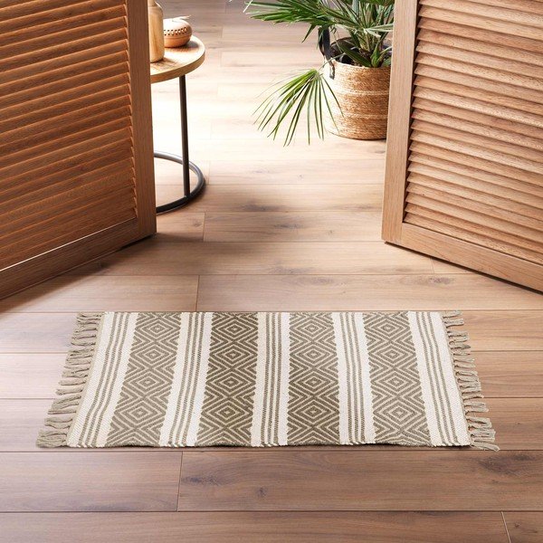 Periv tepih od mješavine pamuka u prirodnoj boji 50x80 cm Murano – douceur d'intérieur-image-2