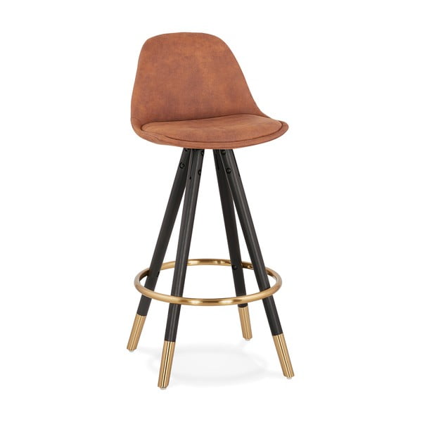 Brown bar stolica Kokoon Bruce Mini, visina sjedala 65 cm