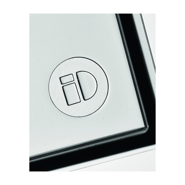 Mat crni kupaonski kozmetički organizator od reciklirane plastike Nail Station - iDesign-image-3