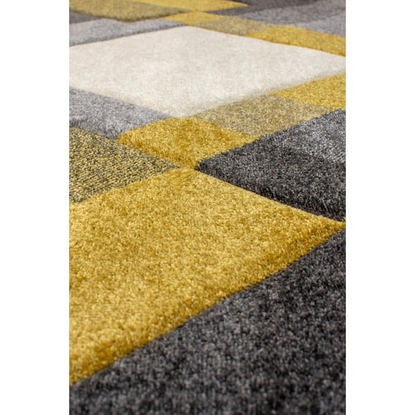 Žuti /sivi tepih 160x230 cm Nimbus – Flair Rugs-image-2