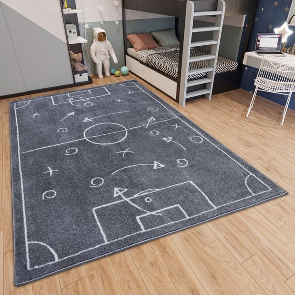 Tamno sivi dječji tepih 160x235 cm Gameplan – Hanse Home-image-1