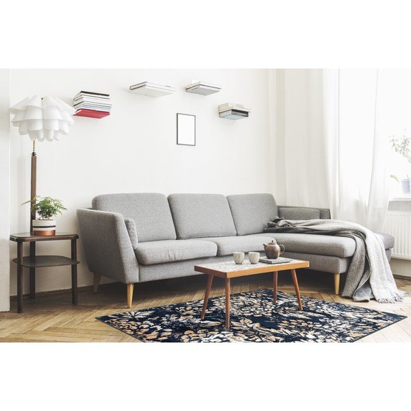 Tamno plavi tepih 200x280 cm Adel – FD-image-1