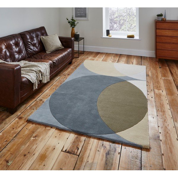 Vuneni tepih Think Rugs Elements Circle, 150 x 230 cm-image-1