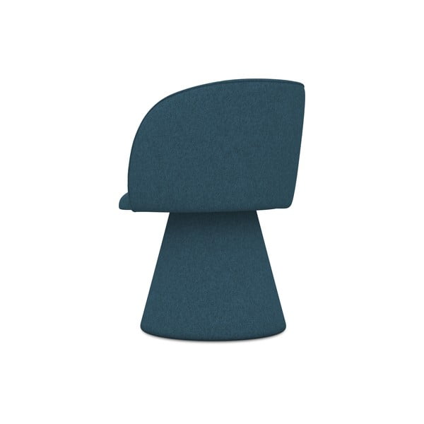 Plava podstavljena blagovaonska stolica Maia – Makamii-image-3