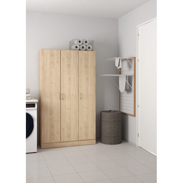 Ormar u dekoru hrasta u prirodnoj boji 104x181x36 cm Focus – Tvilum-image-1