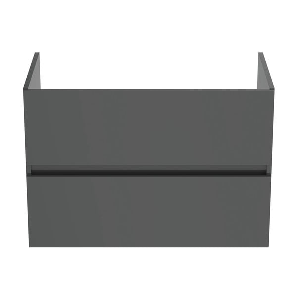 Sivi zidni ormarić za ispod umivaonika 80x55 cm Eurovit+ – Ideal Standard