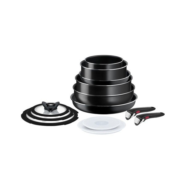 Aluminijski set lonaca 13 kom INGENIO EASY COOK & CLEAN BLACK L1549023 – Tefal