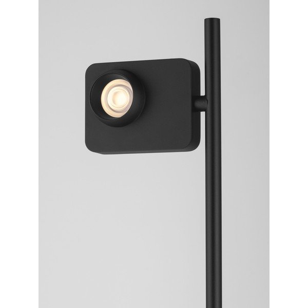 Crna LED stojeća svjetiljka aluminijska sa savitljivom konstrukcijom/s mogućnosti zatamnjivanja (visina 131 cm) Kedros – Nova Luce-image-2