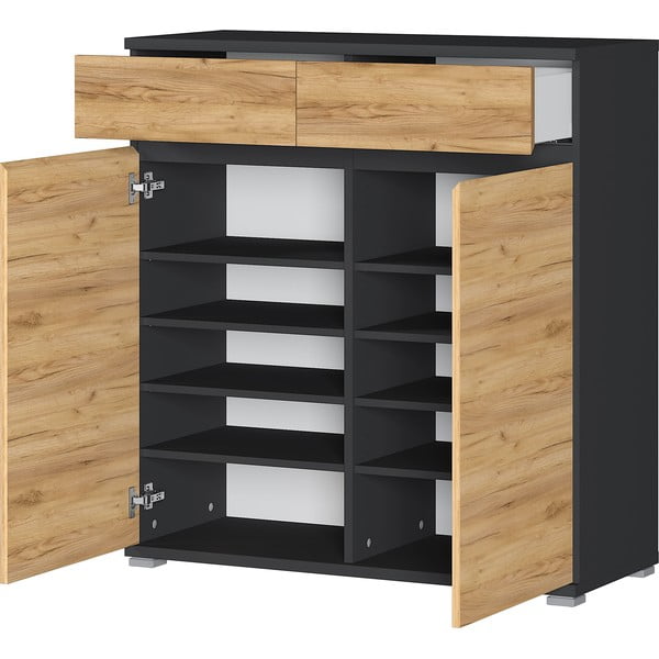 Ormarić za cipele u dekoru hrasta s ladicama Lissabon - Germania-image-2