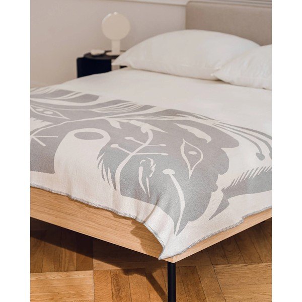 Svijetlo siva deka 165x200 cm Lino – noo.ma-image-3