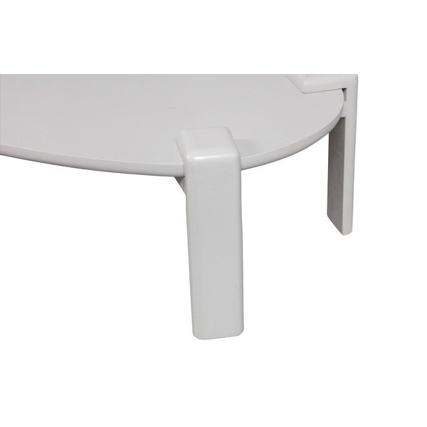 Bijeli stolić za kavu 60x100 cm Turtle – vtwonen-image-1