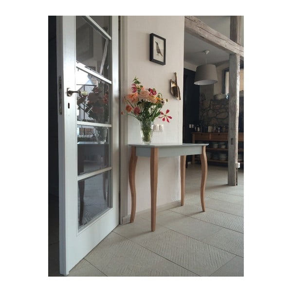 Tamno sivi toaletni stolić Ragaba 105 x 74 cm-image-2