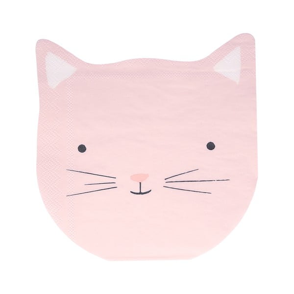 Papirnati ubrusi u setu 16 kom Cat – Meri Meri-image-3