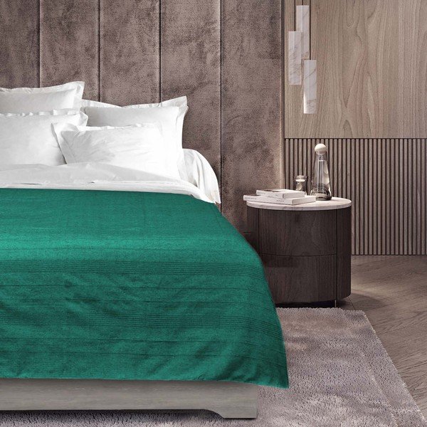 Plavozeleni prekrivač 220x240 cm Lucile – douceur d'intérieur-image-1