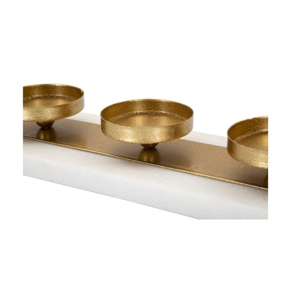 Svijećnjak u zlatno-bijeloj boji Mauro Ferretti-image-4