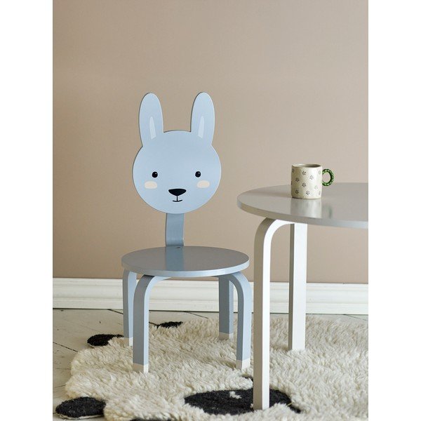 Siva dječja stolica Marle – Bloomingville Mini-image-1