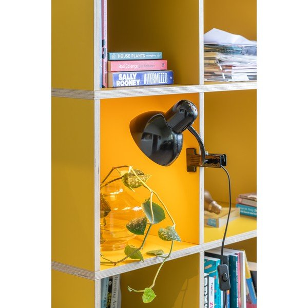 Crna metalna stolna lampa (visina 33,5 cm) New Retro – Leitmotiv-image-1