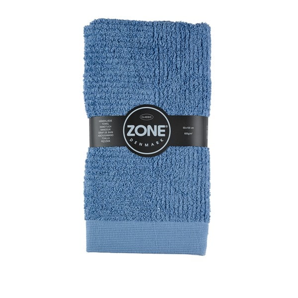 Plavi ručnik Zone Classic, 50 x 100 cm