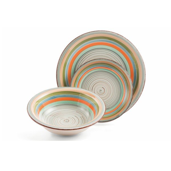 Set od 18 komada u boji zemljanog posuđa Villa d'Este Mykonos Sombrerors-image-2