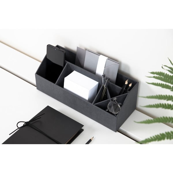 Kartonski uredski organizator za dopisnice Elisa Canvas Paper Laminate – Bigso-image-1