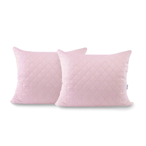 Ljubičasto-ružičastna ukrasna jastučnica od mikrovlakana DecoKing Axel, 40 x 40 cm