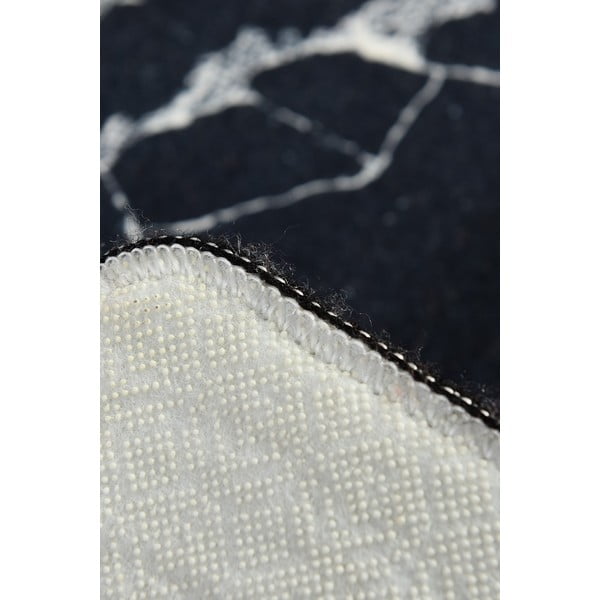 Crno-bijela prostirka za kupaonicu s motivom mramora Foutastic Marble, 60 x 40 cm-image-4