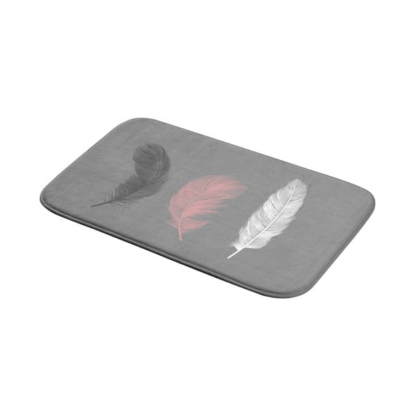 Siva kupaonska prostirka 45x75 cm Penelope – douceur d'intérieur-image-2