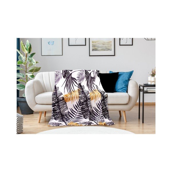 Deka od mikrovlakana DecoKing Jungle Fern, 150 x 200 cm-image-2