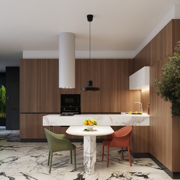 Crna viseća svjetiljka ø 35 cm Vito – Sollux-image-3