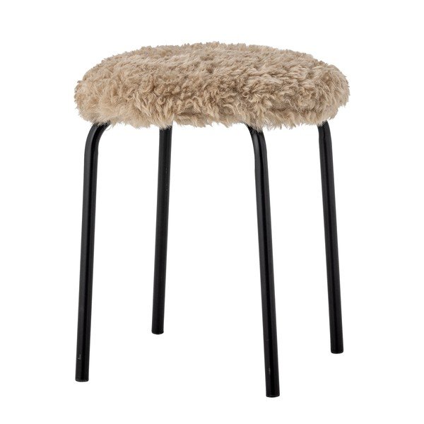 Bež metalni sklopivi stolac Linard – Bloomingville